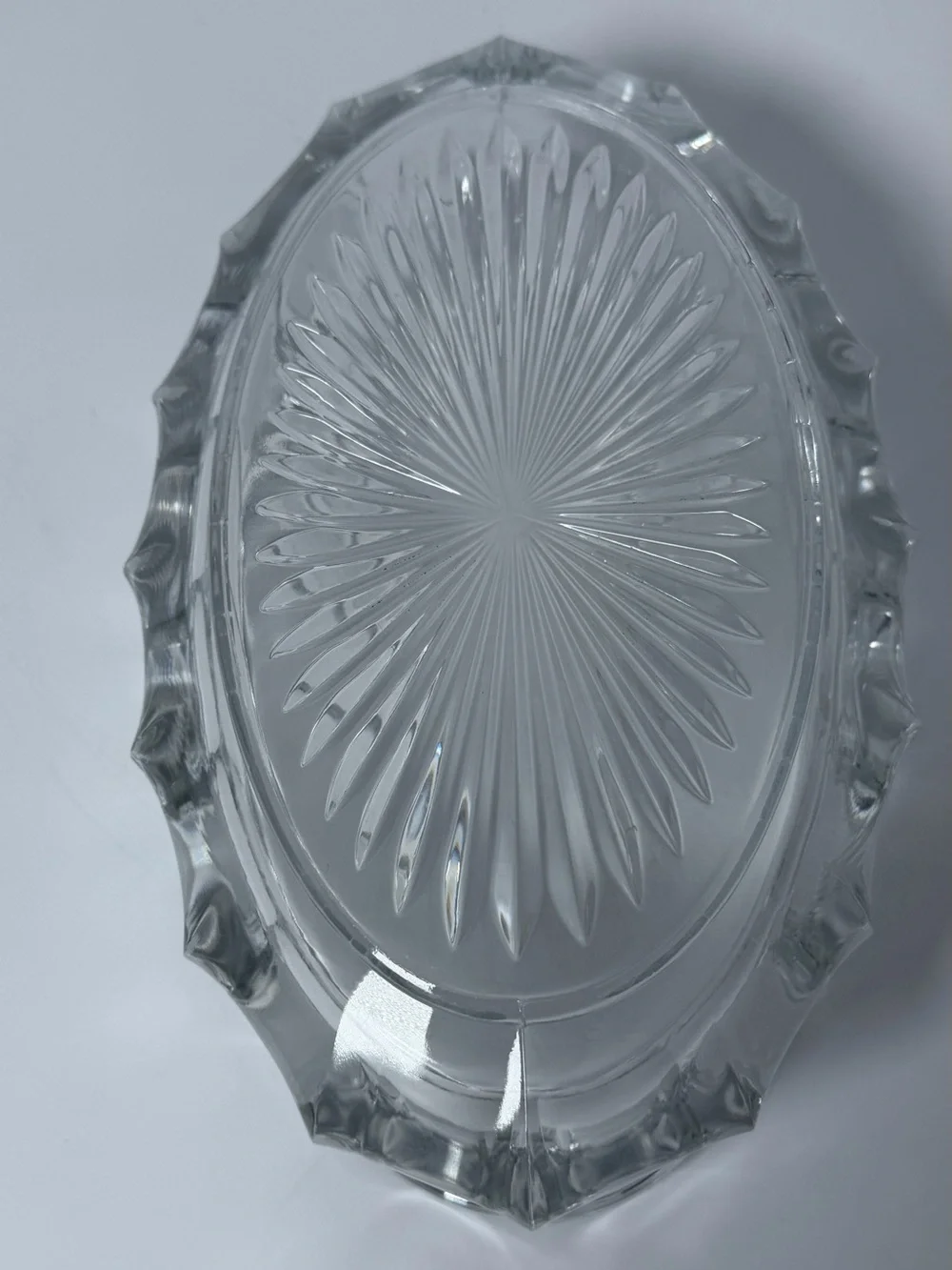 Vintage Fostoria Clear Coin Glass 9